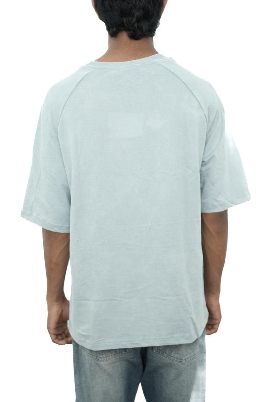 Ash Oversized Contrast T-Shirt alternate view