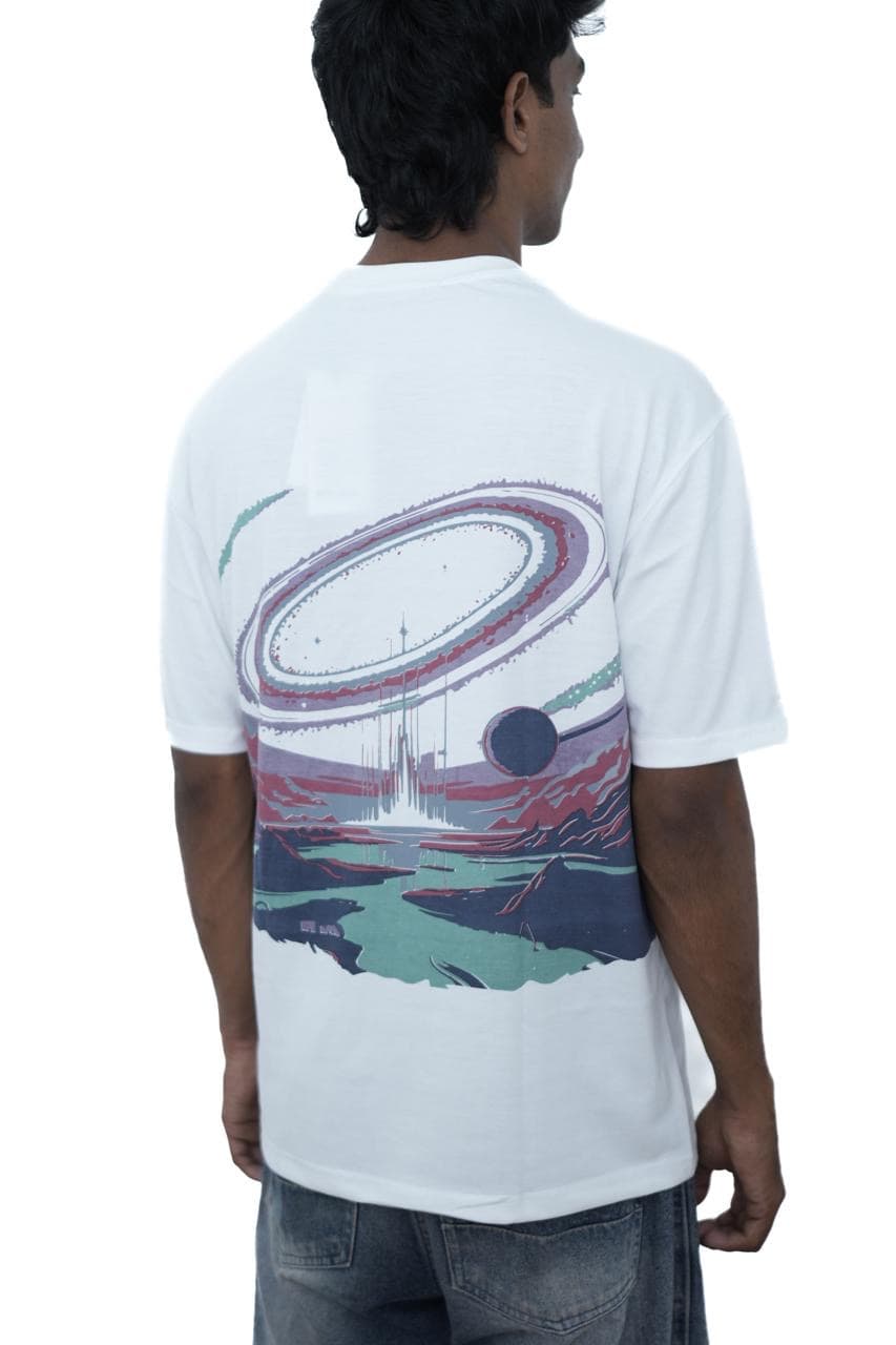 White Oversized T-Shirt alternate view