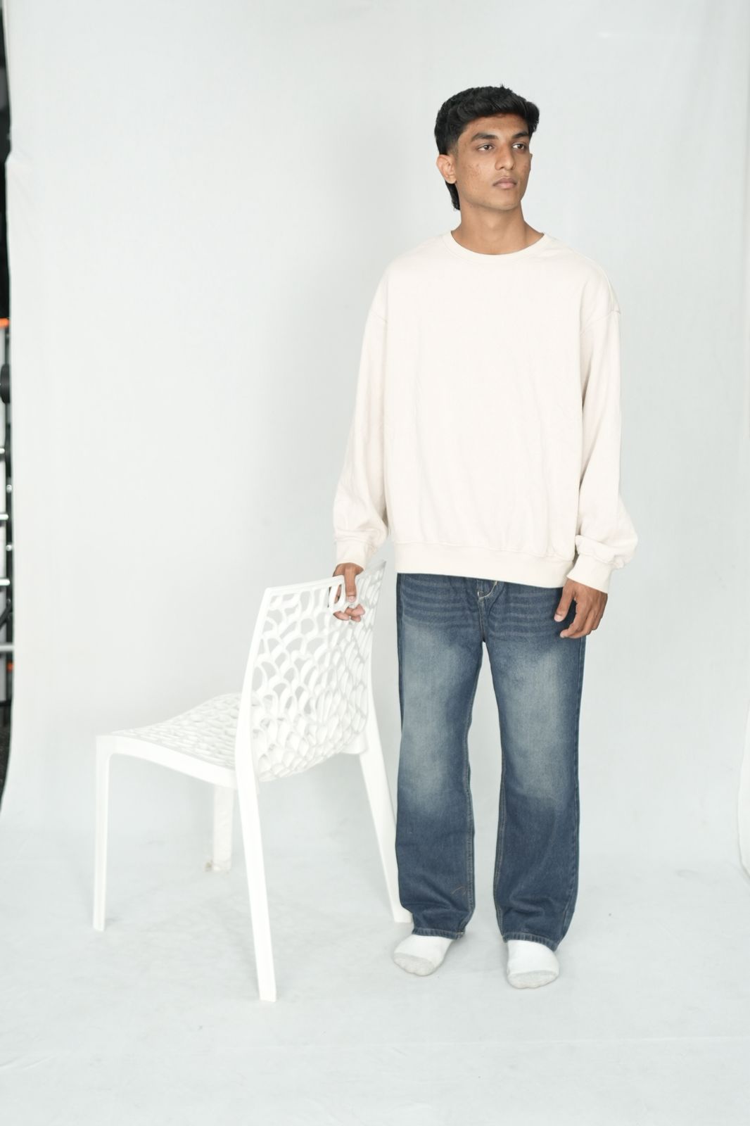 Off White Sweatshirt front view